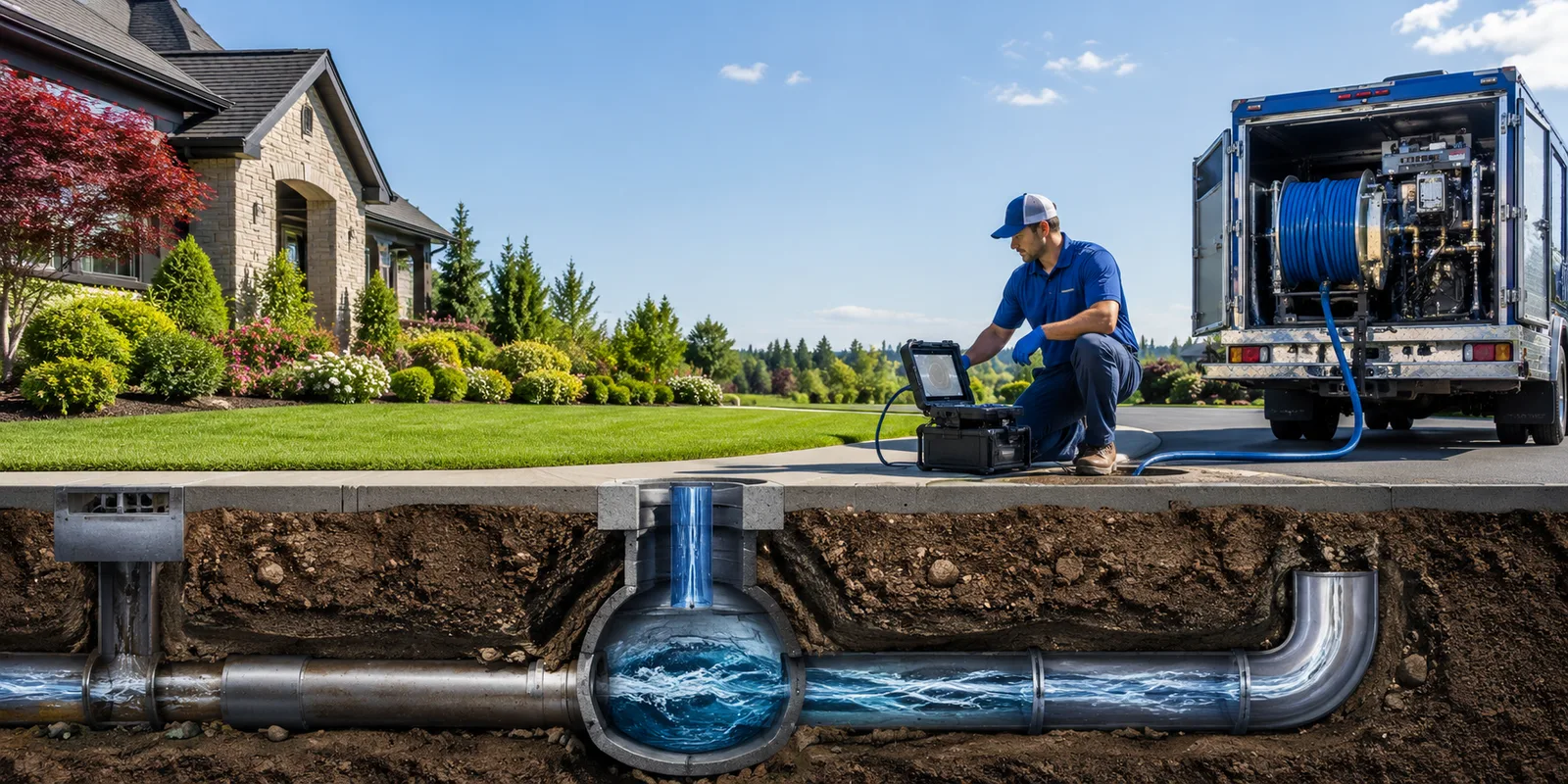 Drainage restoration information for West Liberty, IL